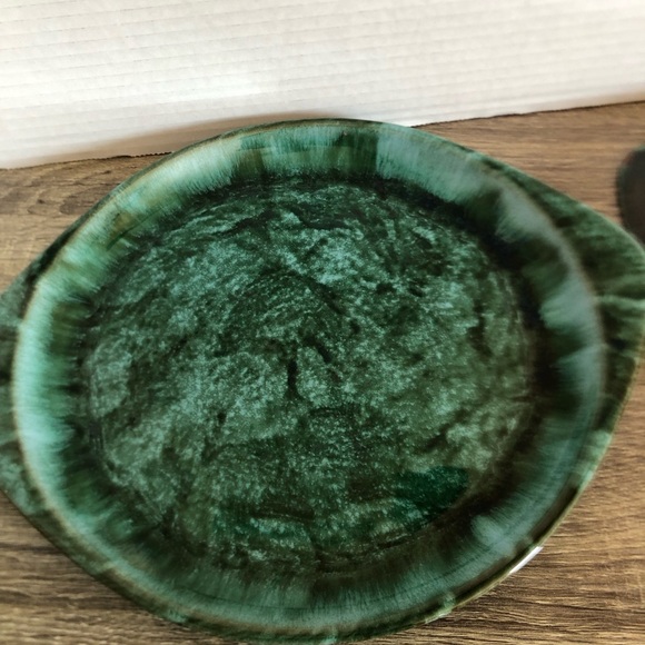 Vtg Blue Mountain Pottery Serving Plates with Handles - Picture 7 of 9